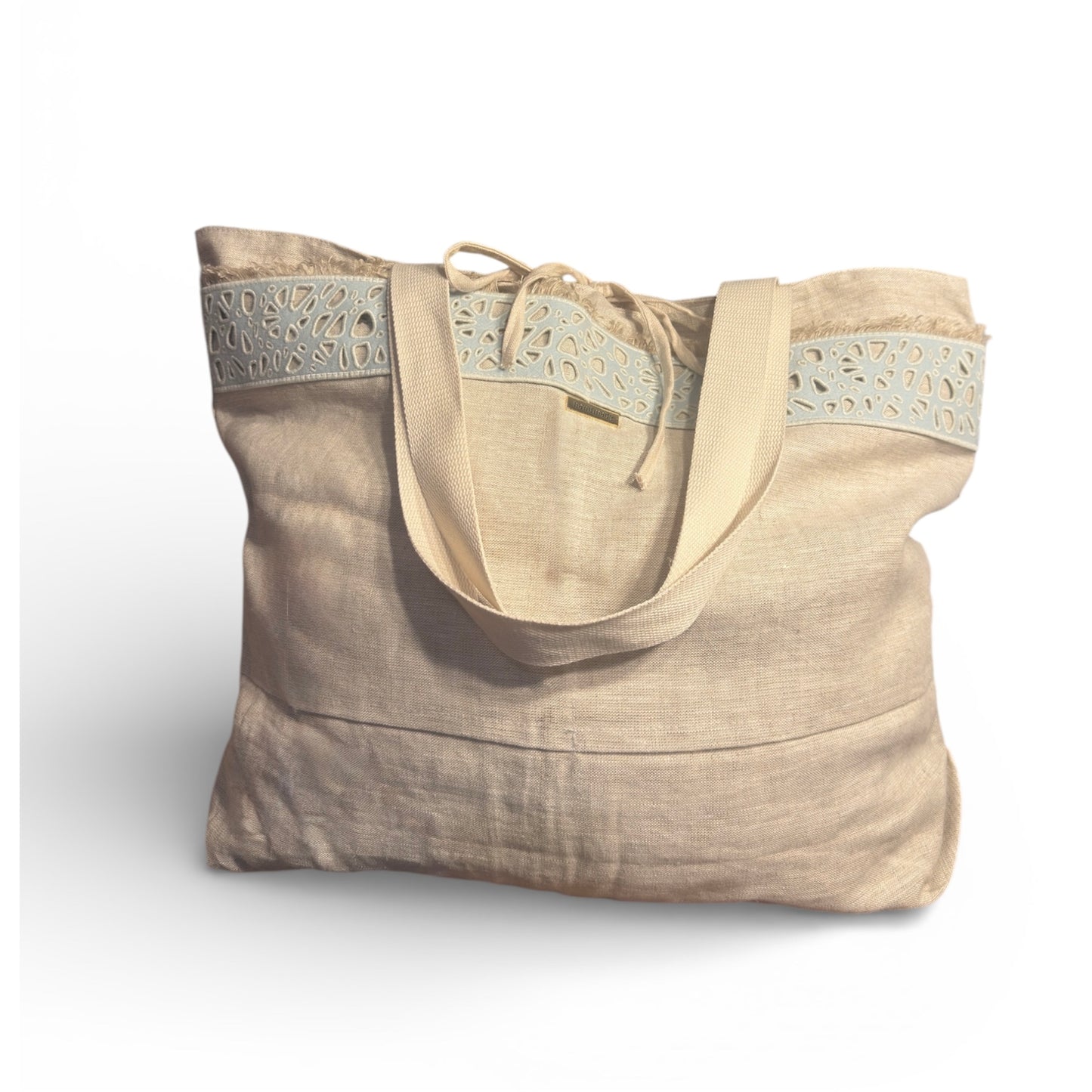 Blue Lagoon — Exclusive Linen Beach Bag Set