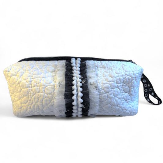 Snow White — One-of-a-Kind Evening Cosmetic Pouch