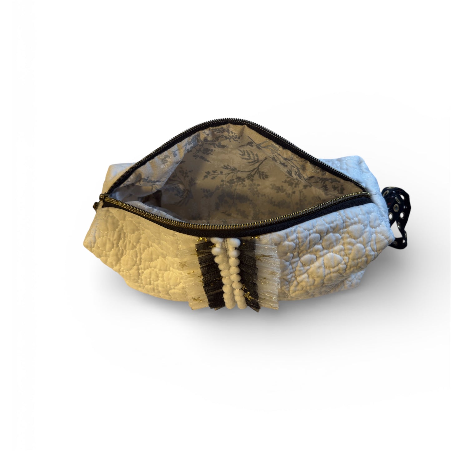 Snow White — One-of-a-Kind Evening Cosmetic Pouch