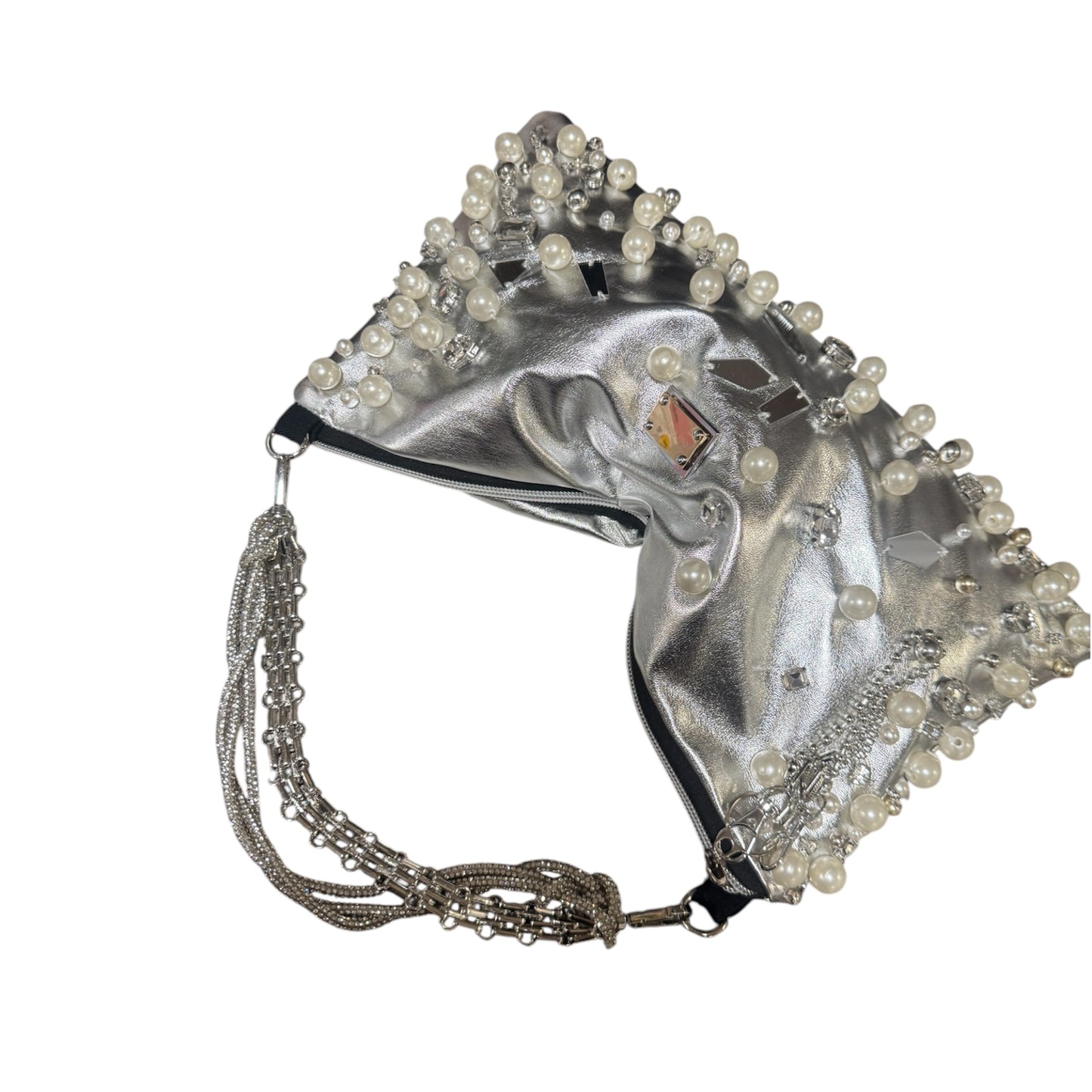 Devora — One of a Kind Pearl Crystal Bag