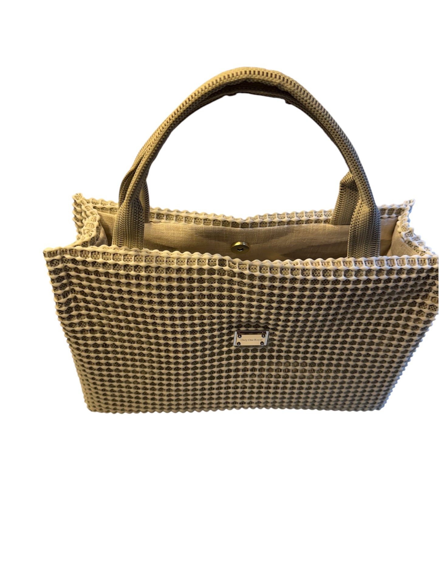 Royal Sand – Handmade Textured Tote Set
