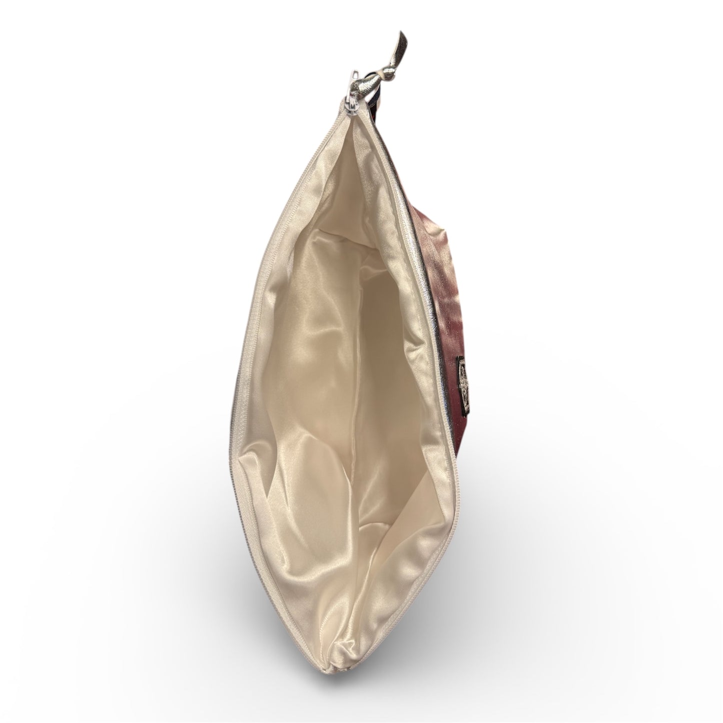 Silver Aura Cosmetic Pouch