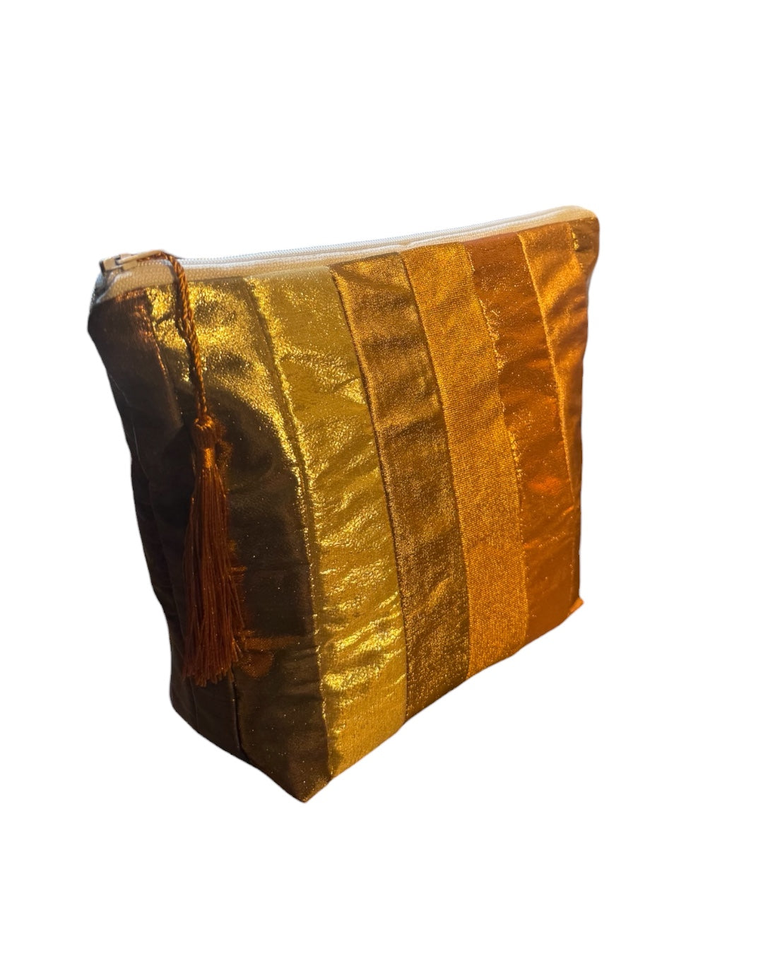 Golden Veil Cosmetic Pouch – Limited Edition (Only 2 Made)