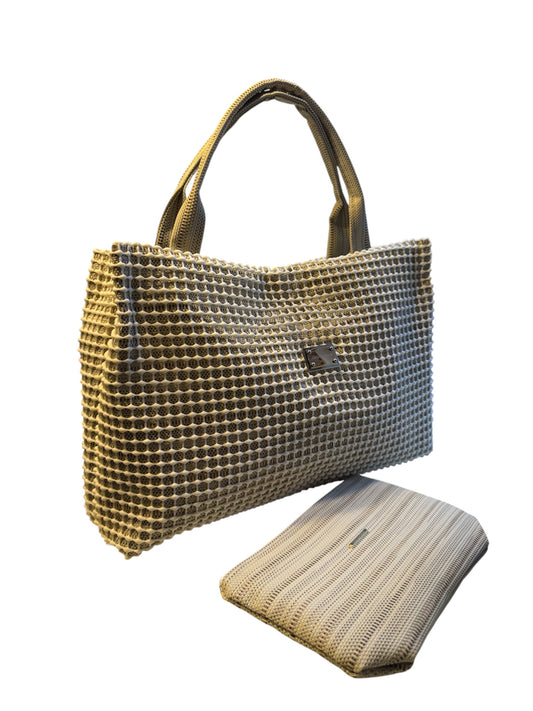 Royal Sand – Handmade Textured Tote Set