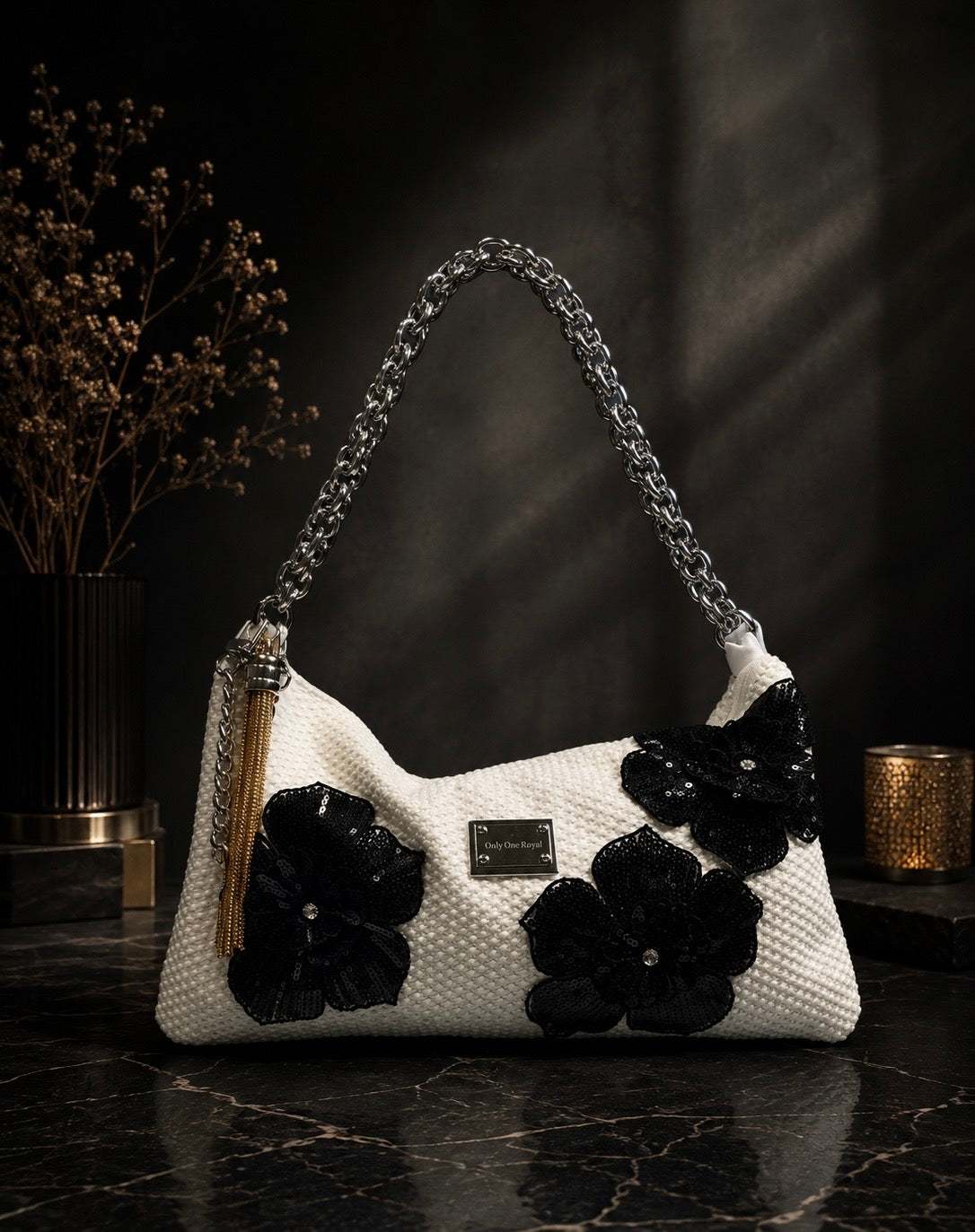 Freesia – Handmade Floral Shoulder Bag