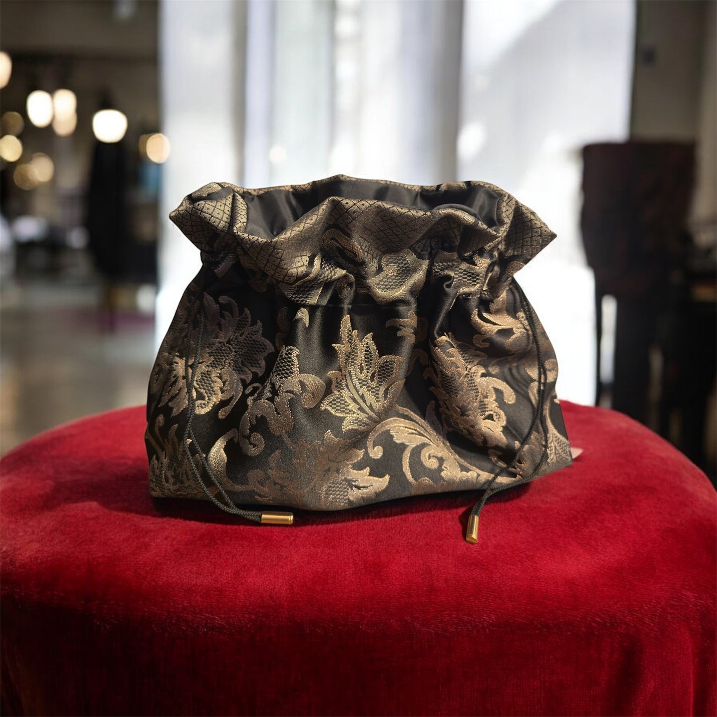 Velora — One of One Sculptural Cotton Cord Handbag