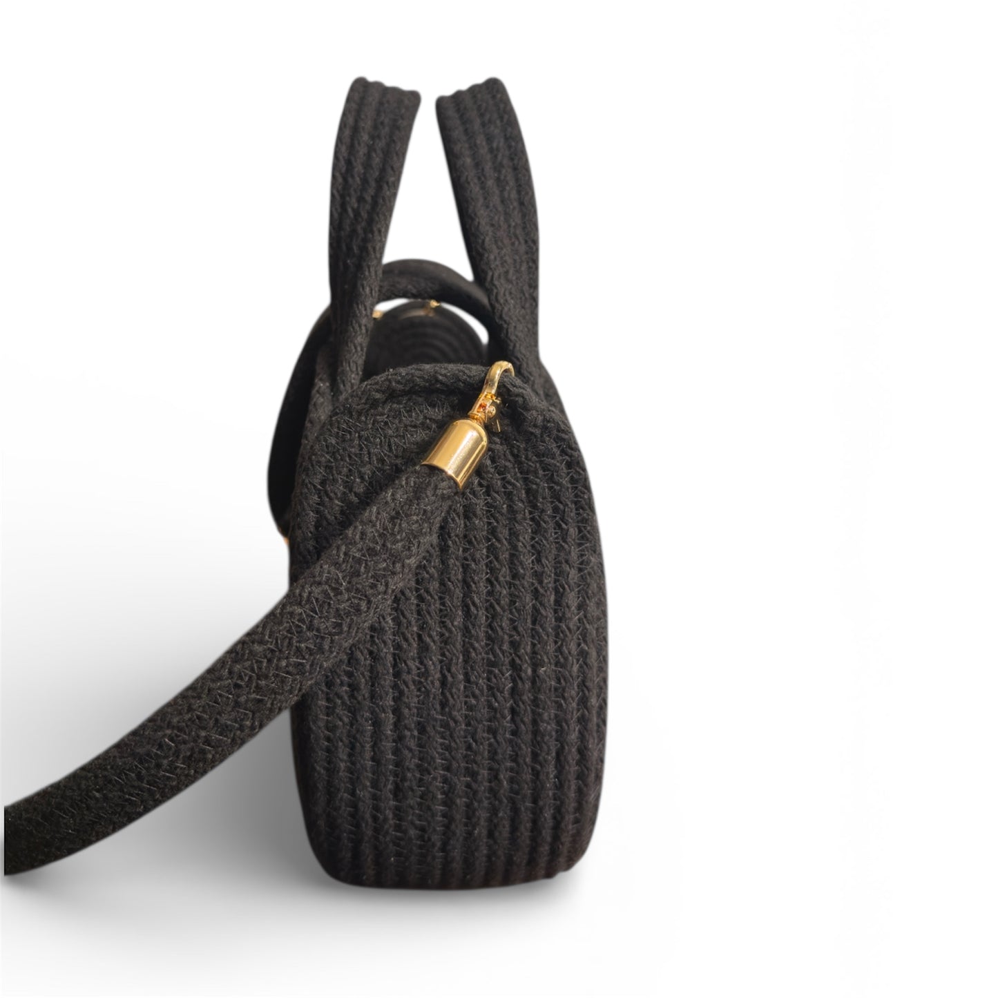 Velora — One of One Sculptural Cotton Cord Handbag