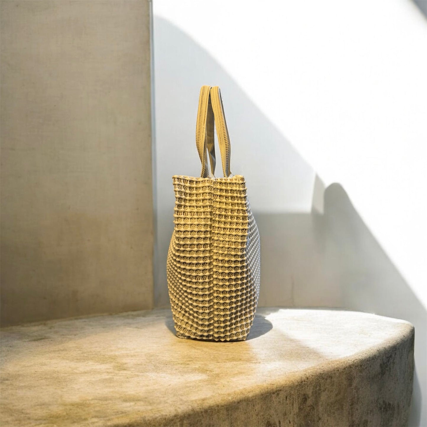 Royal Sand – Handmade Textured Tote Set