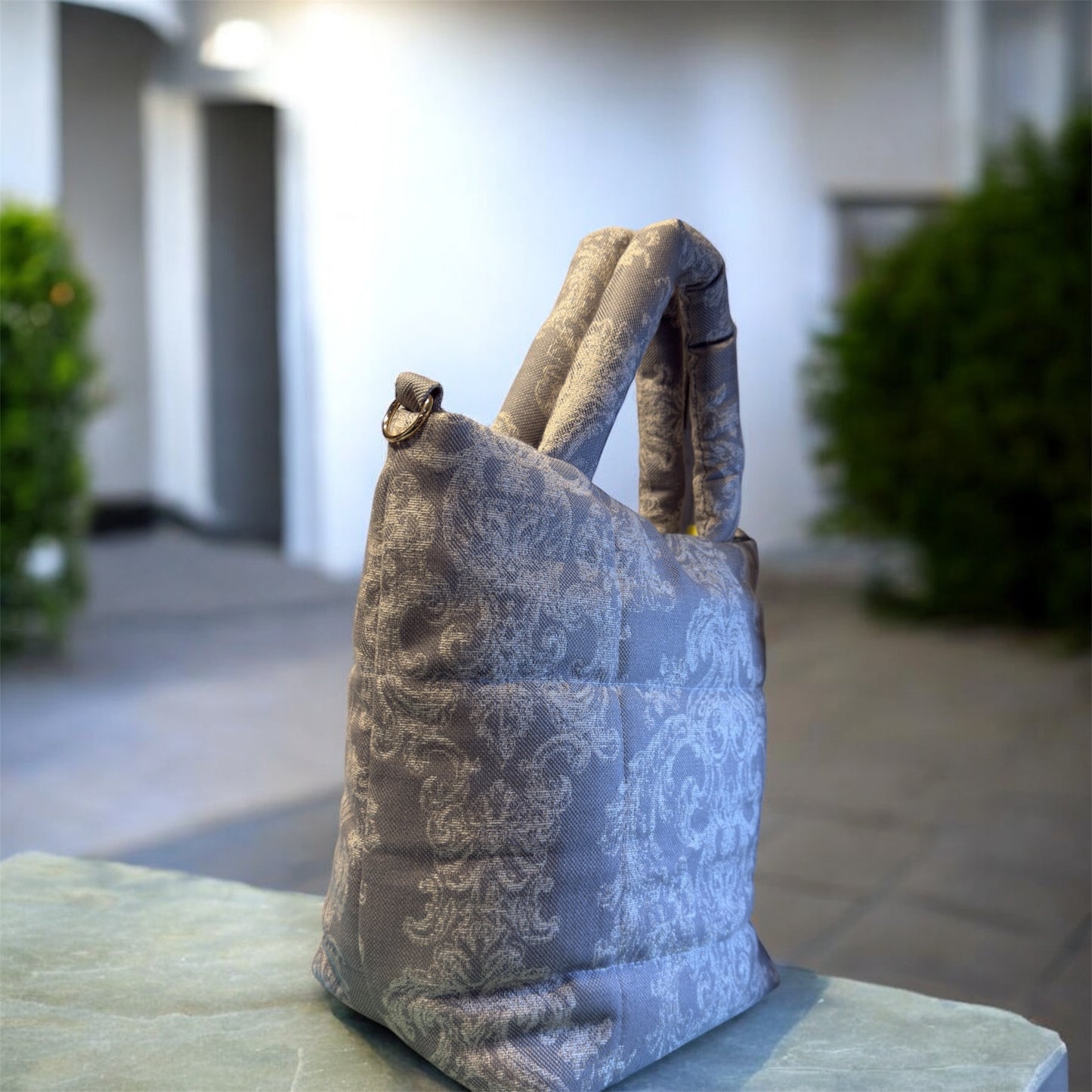 Virginia- one of a kind winter handbag
