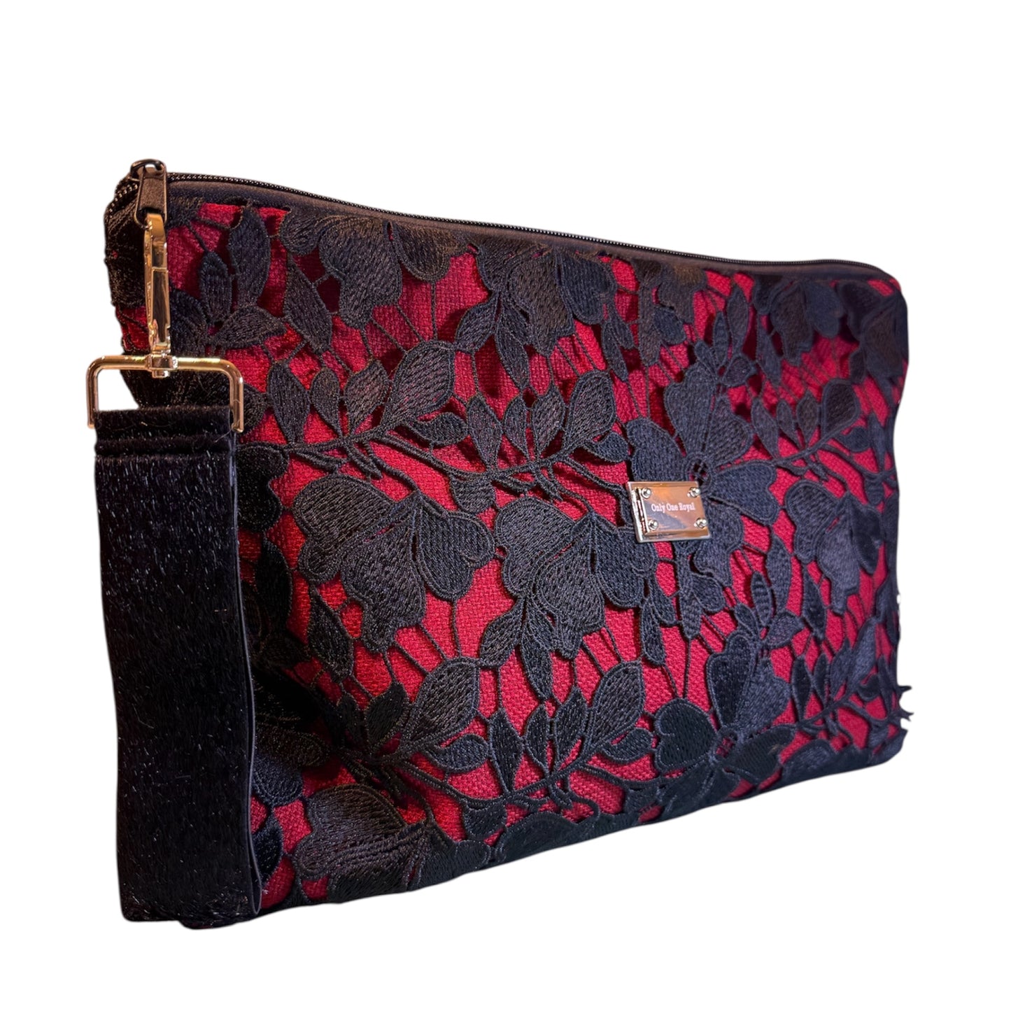 Scarlet Lace Royal Clutch