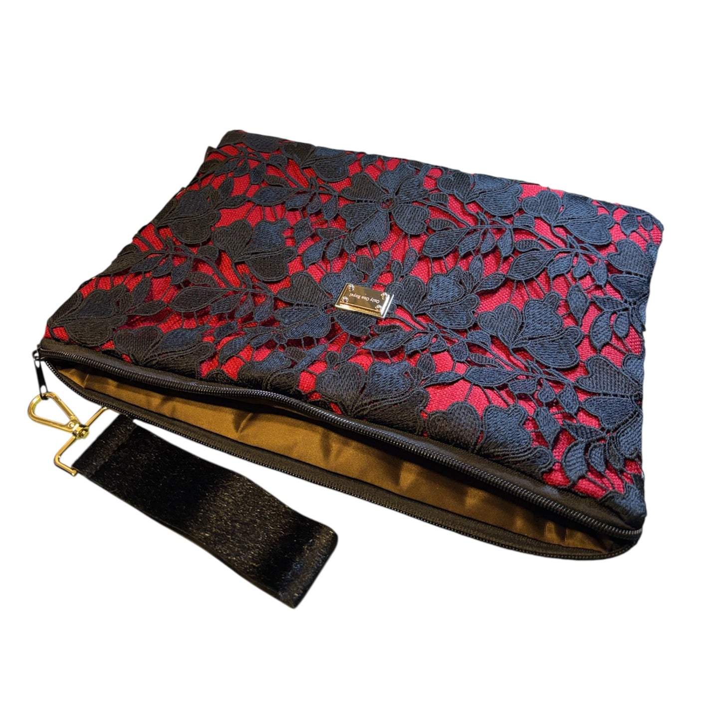 Scarlet Lace Royal Clutch